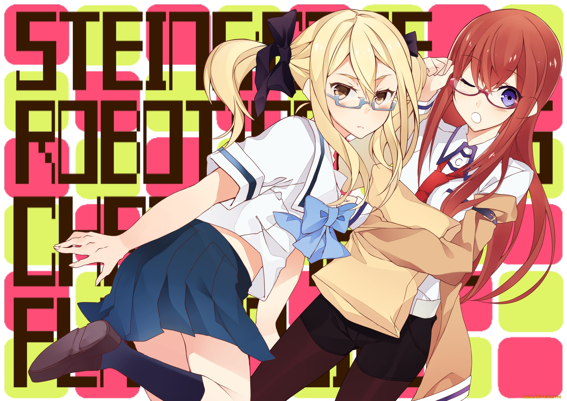 steins, gate, robotics, notes, , makise, kurisu, koujiro, furau
